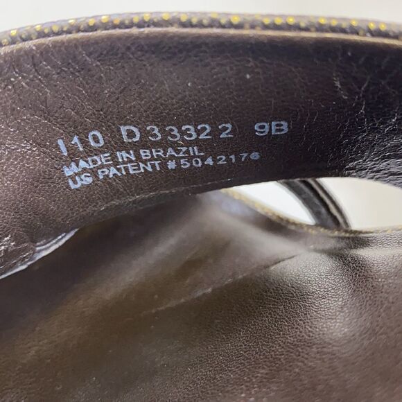 Cole Haan Leather Slide Sandal Heels size 9B A1 - Picture 11 of 11